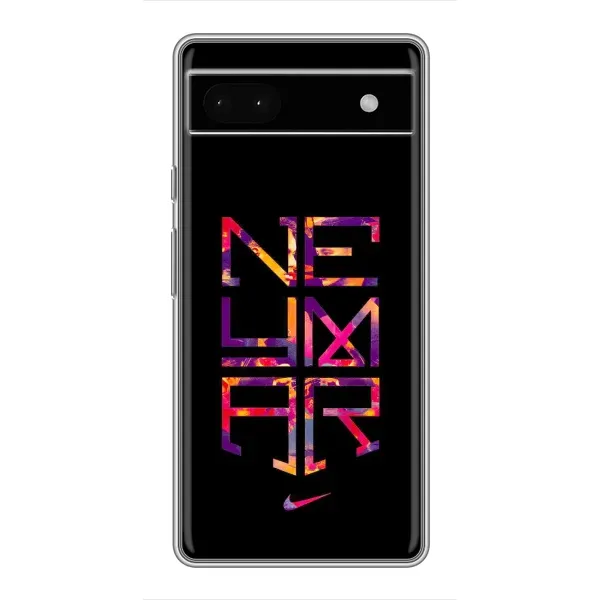 Чехол с рисунком «N E Y M A R» для Google Pixel 6a Чехол с рисунком «N E Y M A R» для Google Pixel 6a