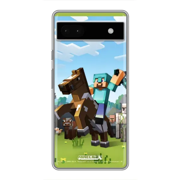 Чехол с рисунком «На коне» для Google Pixel 6a