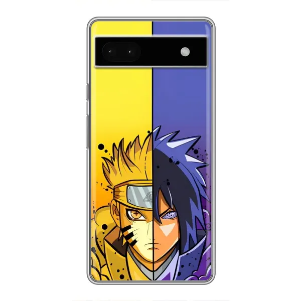 Чехол с рисунком «Naruto Vs Sasuke» для Google Pixel 6a Чехол с рисунком «Naruto Vs Sasuke» для Google Pixel 6a