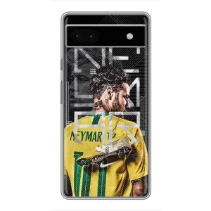 Силиконовый Чехол Google Pixel 6a (Neymar 10)