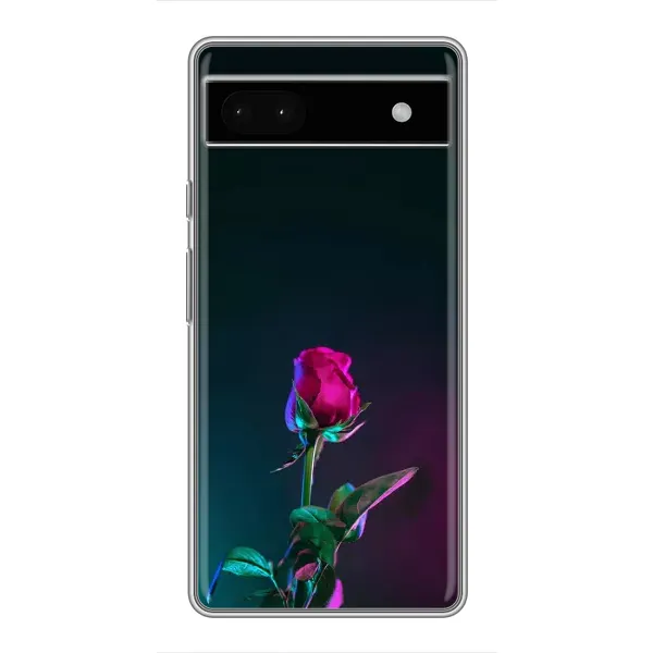 Чехол с рисунком «Ночная роза» для Google Pixel 6a Чехол с рисунком «Ночная роза» для Google Pixel 6a