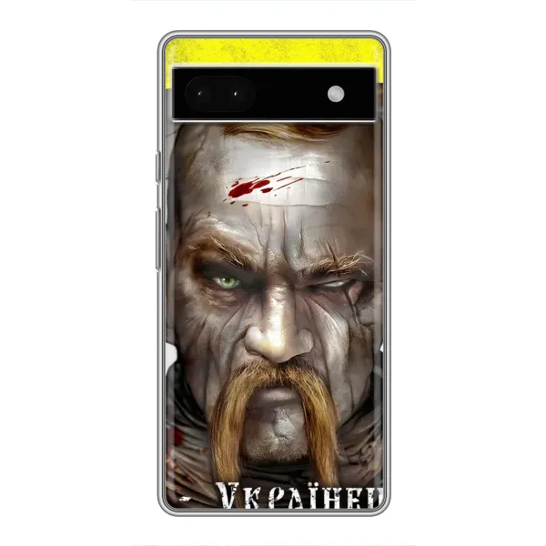 Чехол с рисунком «Одноглазый Козак» для Google Pixel 6a Чехол с рисунком «Одноглазый Козак» для Google Pixel 6a