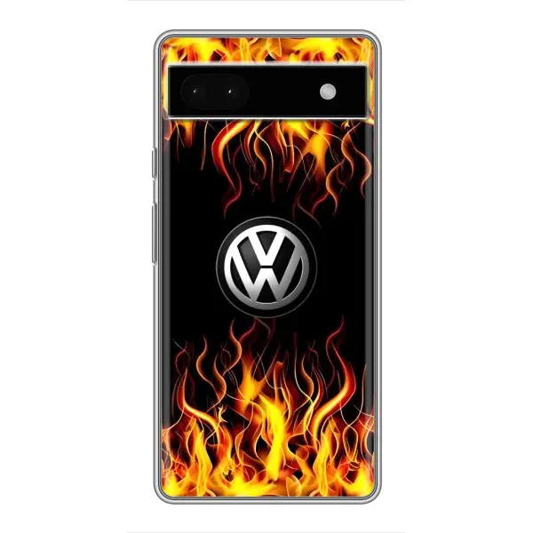 Чехол с рисунком «Огненный Лого» для Google Pixel 6a Чехол с рисунком «Огненный Лого» для Google Pixel 6a