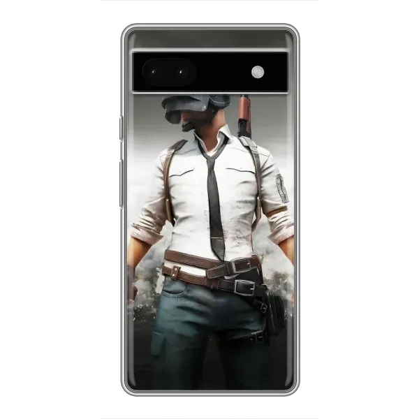 Чехол с рисунком «Пабг» для Google Pixel 6a Чехол с рисунком «Пабг» для Google Pixel 6a