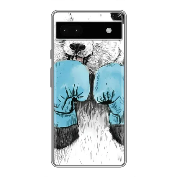 Чохол з малюнком «Панда боксер» для Google Pixel 6a Чохол з малюнком «Панда боксер» для Google Pixel 6a