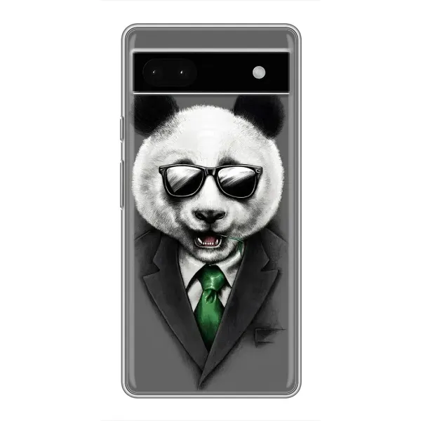 Чохол з малюнком «Панда в окулярах» для Google Pixel 6a Чохол з малюнком «Панда в окулярах» для Google Pixel 6a