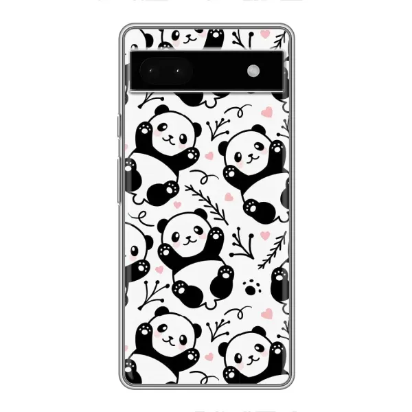 Чохол з малюнком «Пандочки» для Google Pixel 6a Чохол з малюнком «Пандочки» для Google Pixel 6a