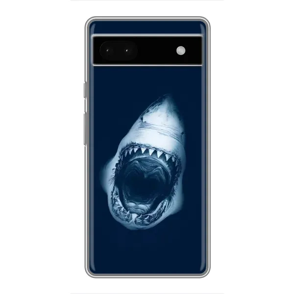 Чехол с рисунком «Пасть Акулы» для Google Pixel 6a Чехол с рисунком «Пасть Акулы» для Google Pixel 6a