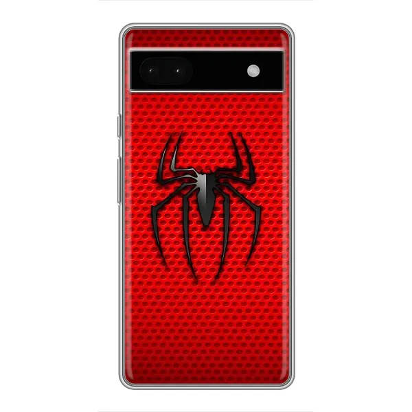 Чехол с рисунком «Паук марвел» для Google Pixel 6a Чехол с рисунком «Паук марвел» для Google Pixel 6a