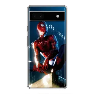 Чохол Супергерой Людина Павук на Google Pixel 6a (Павук на домі)