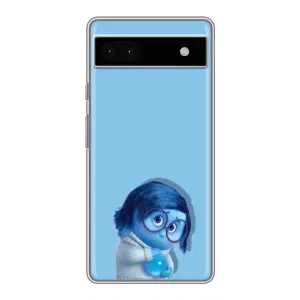 Чехол Головоломка для Google Pixel 6a - (AlphaPrint) (Печаль)