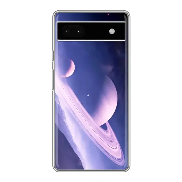 Чехол с рисунком «Планета в космосе» для Google Pixel 6a