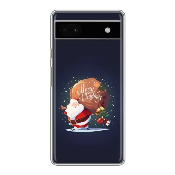 Чехол с рисунком «Подарки от Санты» для Google Pixel 6a Чехол с рисунком «Подарки от Санты» для Google Pixel 6a