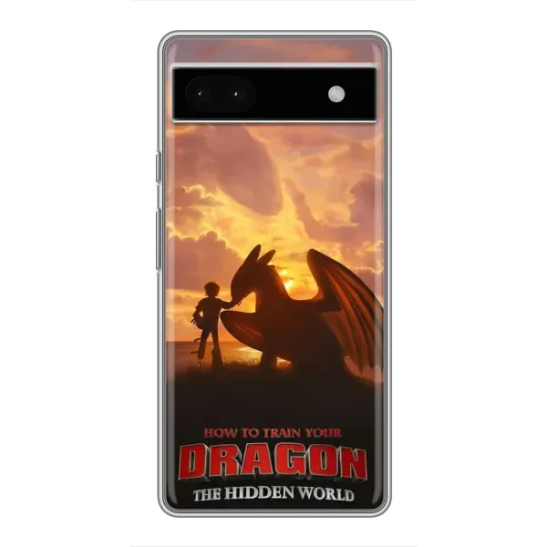 Чехол с рисунком «Постер Беззубика» для Google Pixel 6a