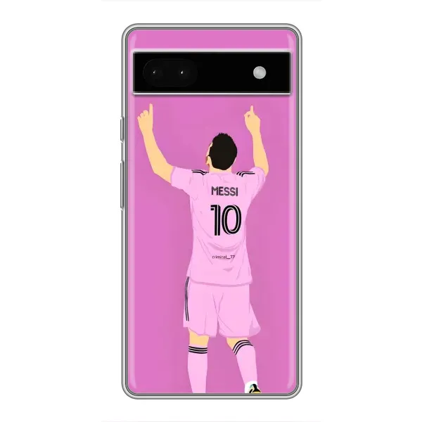 Чехол с рисунком «Празднование Месси» для Google Pixel 6a Чехол с рисунком «Празднование Месси» для Google Pixel 6a
