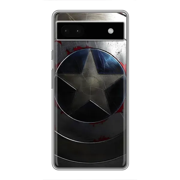 Чохол з малюнком «Ретро Щит Капітана» для Google Pixel 6a Чохол з малюнком «Ретро Щит Капітана» для Google Pixel 6a