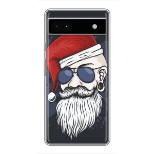Чехол с рисунком «Рождественский МЕН» для Google Pixel 6a