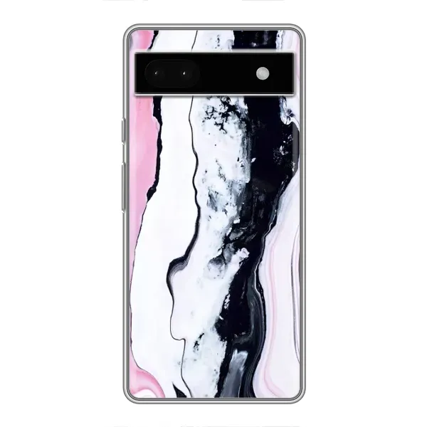 Чехол с рисунком «Розовый мрамор» для Google Pixel 6a Чехол с рисунком «Розовый мрамор» для Google Pixel 6a