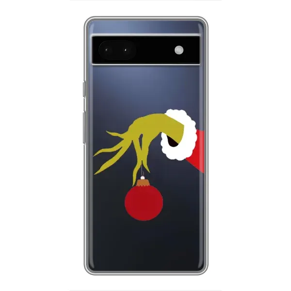Чехол с рисунком «Рука Гринча» для Google Pixel 6a Чехол с рисунком «Рука Гринча» для Google Pixel 6a