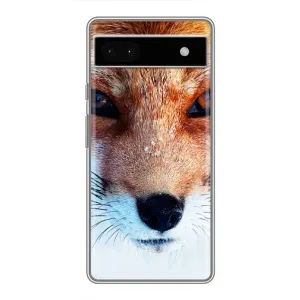 Чехол с Лисичкой для Google Pixel 6a (Рыжая Лисичка)