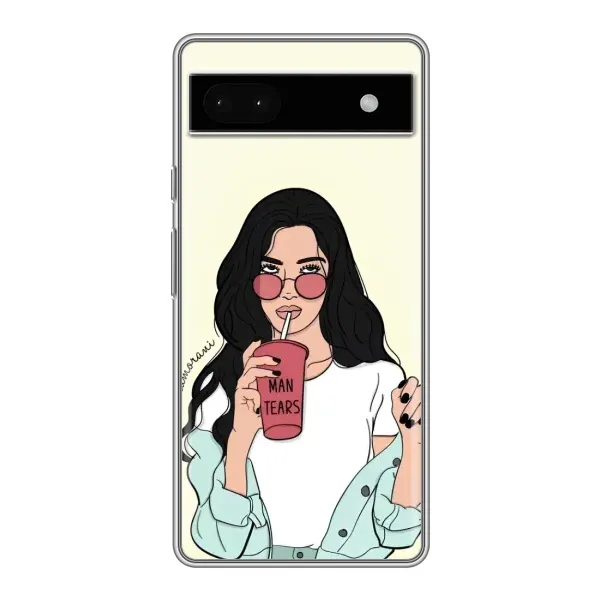 Чохол з малюнком «З напоєм» для Google Pixel 6a Чохол з малюнком «З напоєм» для Google Pixel 6a