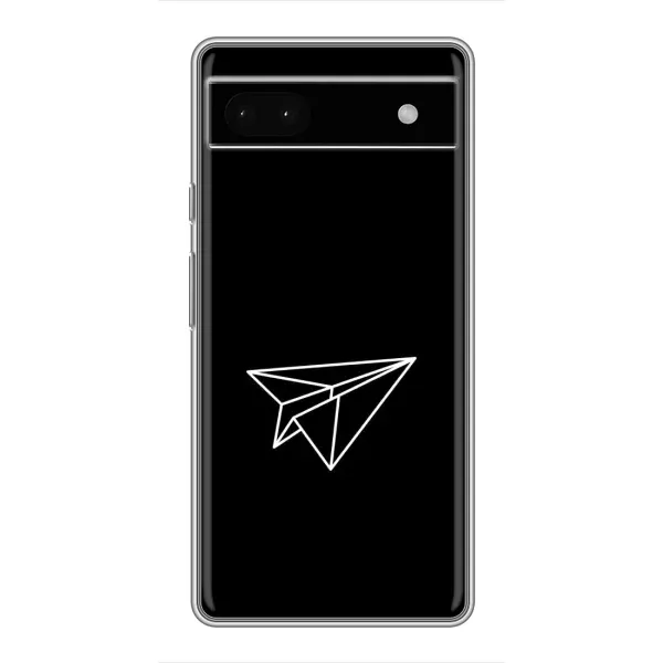 Чехол с рисунком «Самолетик» для Google Pixel 6a Чехол с рисунком «Самолетик» для Google Pixel 6a