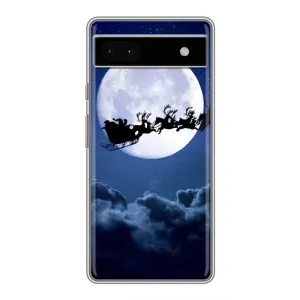 Чехол Санта Клаус для Google Pixel 6a