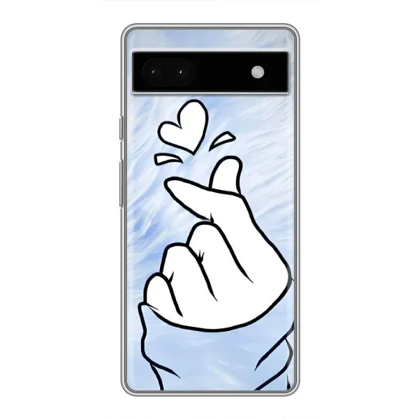 Чехол с рисунком «Сердечка знак» для Google Pixel 6a Чехол с рисунком «Сердечка знак» для Google Pixel 6a