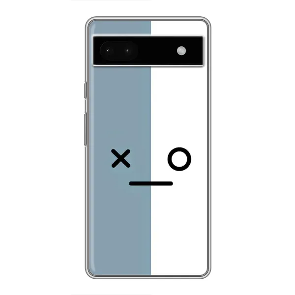 Чехол с рисунком «Серо-белый» для Google Pixel 6a Чехол с рисунком «Серо-белый» для Google Pixel 6a