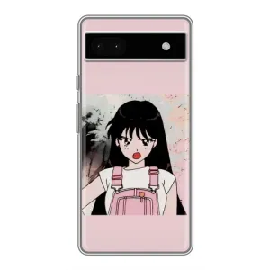 Чехол с персонажами АНИМЕ на Google Pixel 6a (Сейлор Марс)