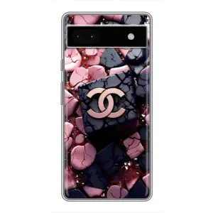 Чехол (Dior, Prada, YSL, Chanel) для Google Pixel 6a (Шанель)