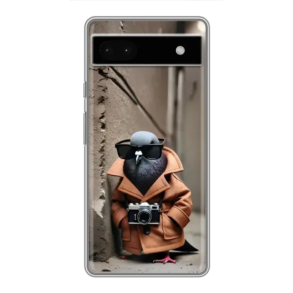 Чехол с рисунком «Шпиониро голубио» для Google Pixel 6a Чехол с рисунком «Шпиониро голубио» для Google Pixel 6a