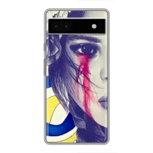 Чехол на Google Pixel 6a Украинский дизайн (Слезы Украины)