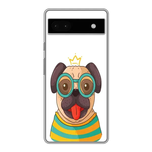 Чехол с рисунком «Собака Король» для Google Pixel 6a Чехол с рисунком «Собака Король» для Google Pixel 6a