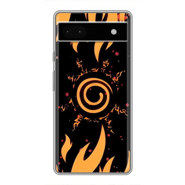Чехол с рисунком «Солнце Наруто» для Google Pixel 6a Чехол с рисунком «Солнце Наруто» для Google Pixel 6a