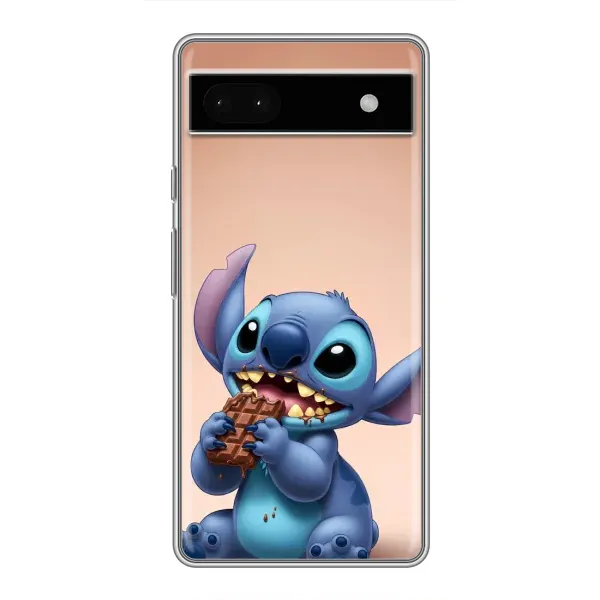 Чохол з малюнком «Стіч з шоколадом» для Google Pixel 6a