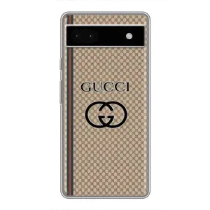 Чехлы Бренд GUCCI для Google Pixel 6a (Стиль Гуччи)