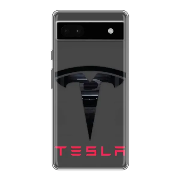 Чехол с рисунком «Logo TESLA» для Google Pixel 6a Чехол с рисунком «Logo TESLA» для Google Pixel 6a