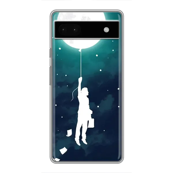 Чохол з малюнком «To The moon» для Google Pixel 6a Чохол з малюнком «To The moon» для Google Pixel 6a