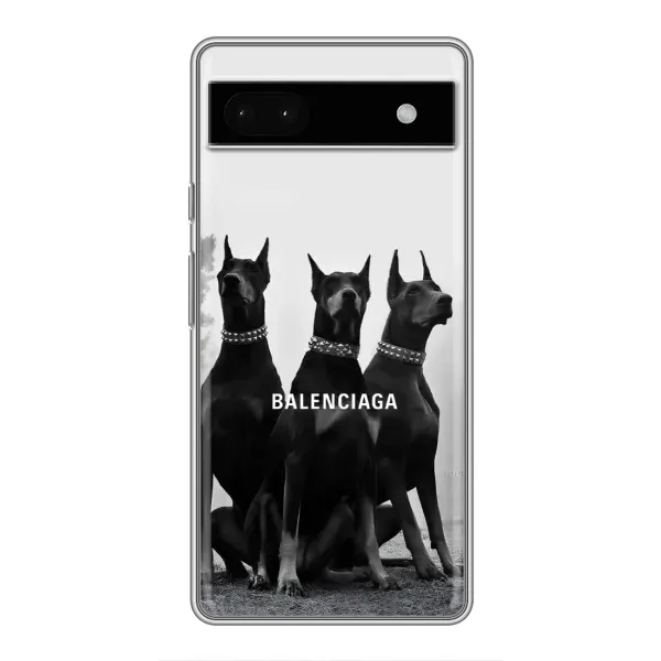 Чохол з малюнком «Три добермана» для Google Pixel 6a Чохол з малюнком «Три добермана» для Google Pixel 6a