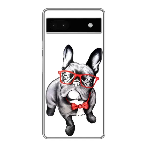 Чехол с рисунком «В очках» для Google Pixel 6a Чехол с рисунком «В очках» для Google Pixel 6a