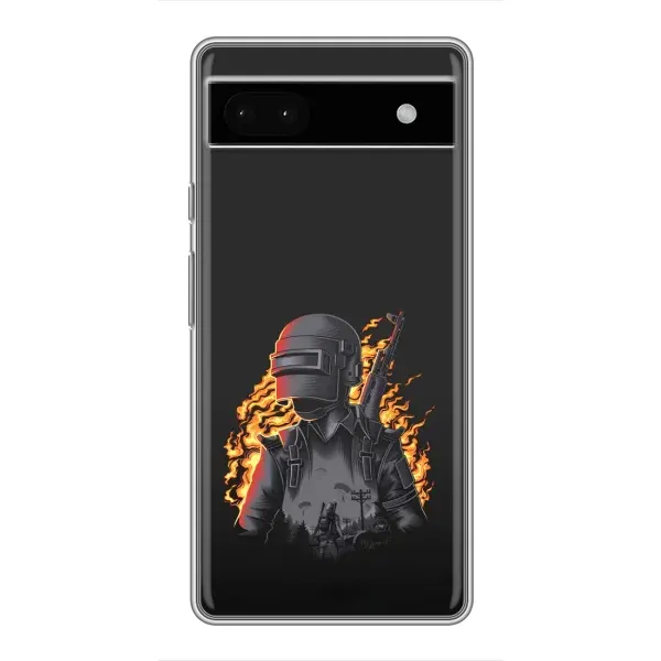 Чехол с рисунком «В огне» для Google Pixel 6a Чехол с рисунком «В огне» для Google Pixel 6a