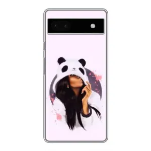 Чехол Стильные девушки на Google Pixel 6a (В пижаме)