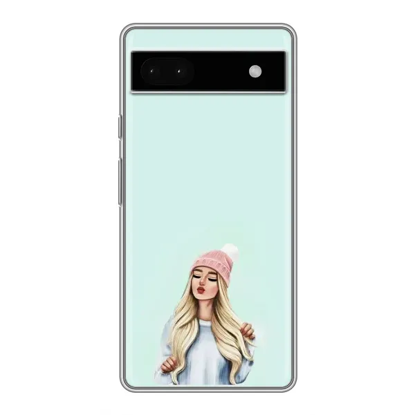 Чохол з малюнком «В шапці» для Google Pixel 6a Чохол з малюнком «В шапці» для Google Pixel 6a