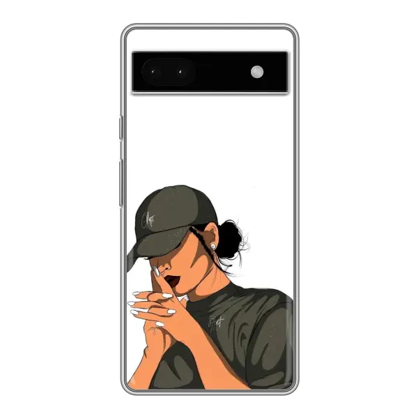 Чохол з малюнком «У зеленому» для Google Pixel 6a Чохол з малюнком «У зеленому» для Google Pixel 6a
