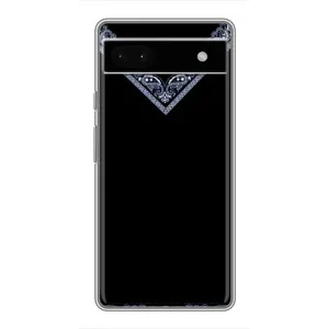 Силиконовый Чехол на Google Pixel 6a (Воротник вышиванки)