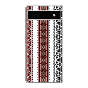 Силиконовый Чехол на Google Pixel 6a с картинкой Вышиванки (Вышиваночки)