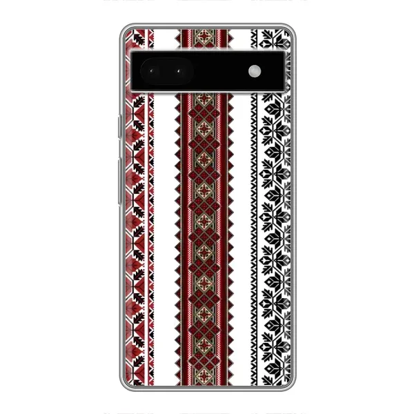 Чехол с рисунком «Вышиваночки» для Google Pixel 6a Чехол с рисунком «Вышиваночки» для Google Pixel 6a