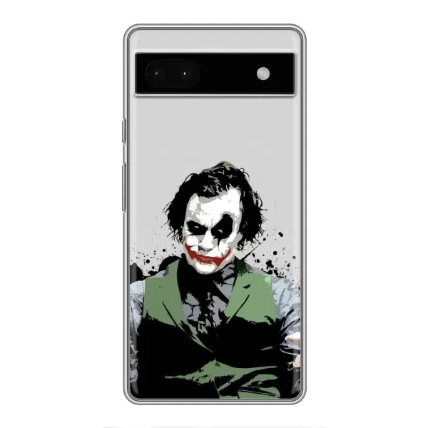 Чехол с рисунком «Взгляд Джокера» для Google Pixel 6a Чехол с рисунком «Взгляд Джокера» для Google Pixel 6a