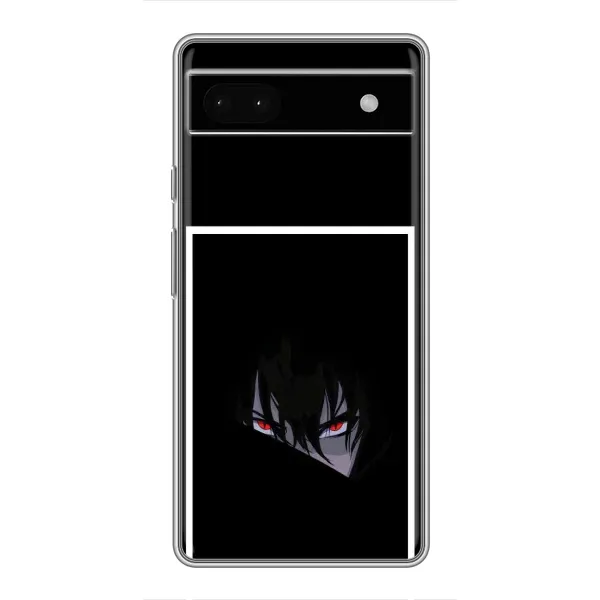 Чехол с рисунком «Взгляд Саскэ» для Google Pixel 6a
